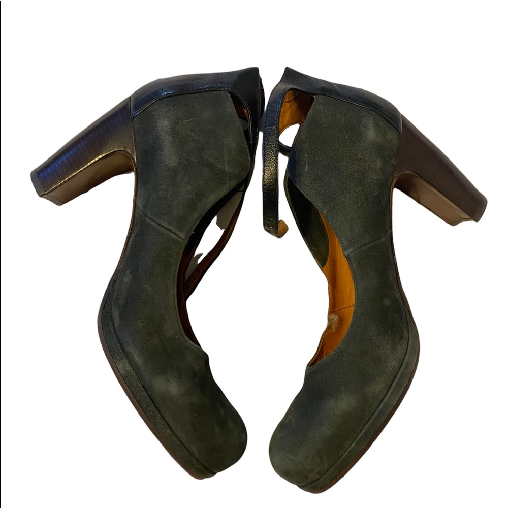 Chie Mihara high-heel suede pumps